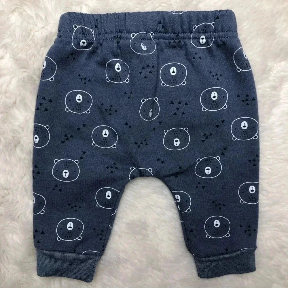 Rene Rofe Baby Sweatpants Blue / White Bears Size 0-3 Months - Picture 7 of 16